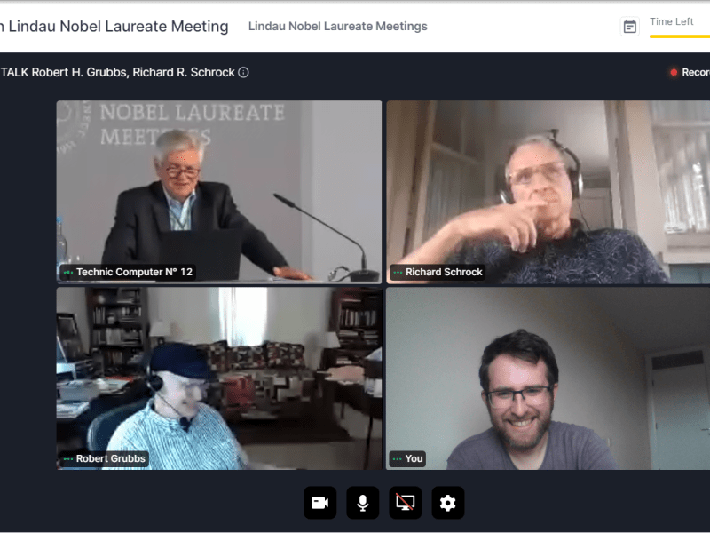 Joe attends Lindau Nobel Laureates Meeting