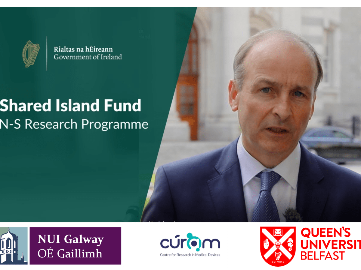 Shared Island Funding awarded to medical device coating project