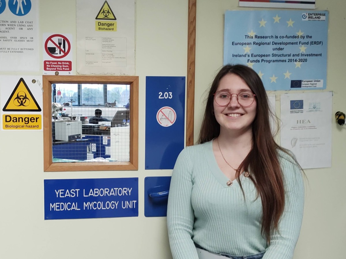 Karolina visits Kavanagh Lab, Maynooth