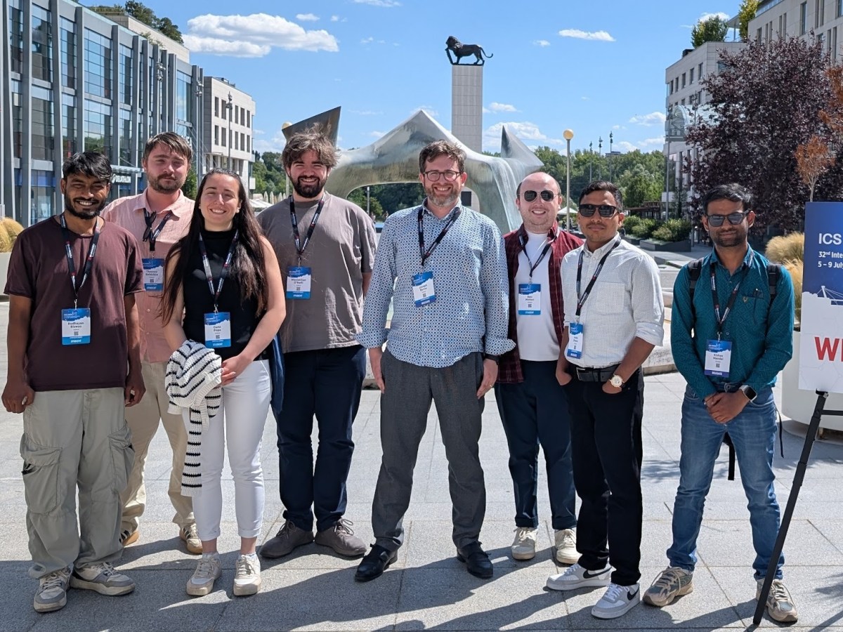 Group members present at conferences around Europe